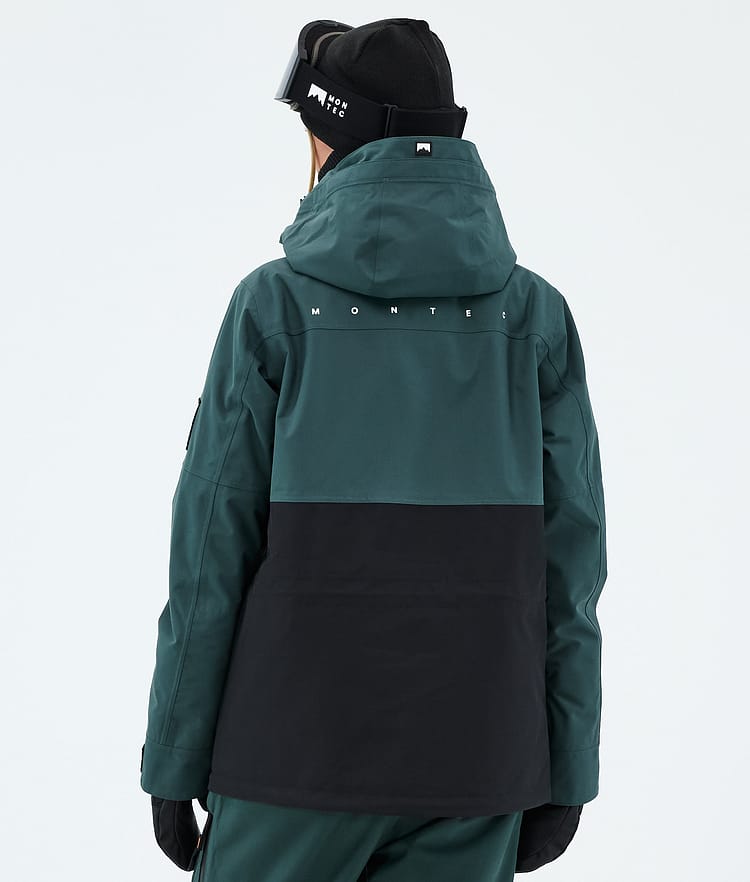 Montec Doom W Skijakke Dame Dark Atlantic/Black, Bilde 6 av 10