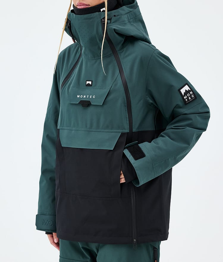 Montec Doom W Skijakke Dame Dark Atlantic/Black, Bilde 7 av 10