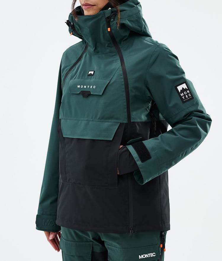 Montec Doom W Snowboardjakke Dame Dark Atlantic/Black, Bilde 8 av 11