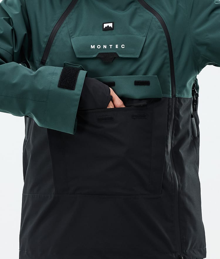 Montec Doom W Snowboardjakke Dame Dark Atlantic/Black, Bilde 9 av 11