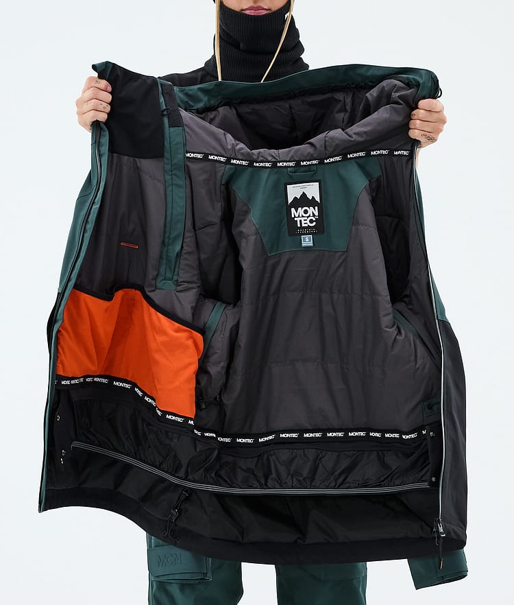 Montec Doom W Snowboardjakke Dame Dark Atlantic/Black, Bilde 10 av 10