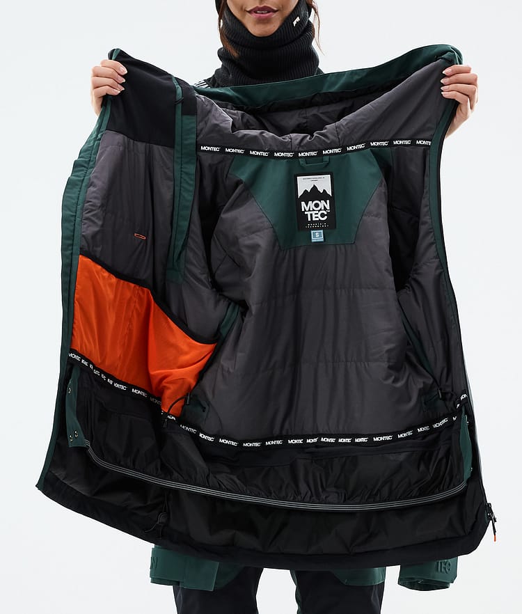 Montec Doom W Snowboardjakke Dame Dark Atlantic/Black, Bilde 11 av 11