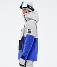 Montec Doom W Snowboardjakke Dame Light Grey/Black/Cobalt Blue Renewed, Bilde 6 av 11