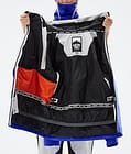 Montec Doom W Snowboardjakke Dame Light Grey/Black/Cobalt Blue Renewed, Bilde 11 av 11