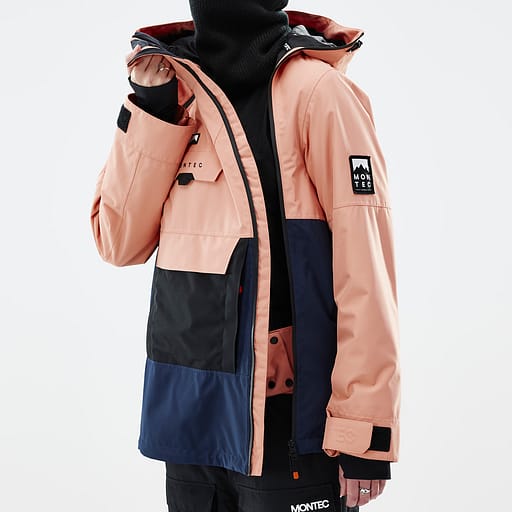 Glidelås foran med doble klaffer Hovedproduktdetaljbilde,