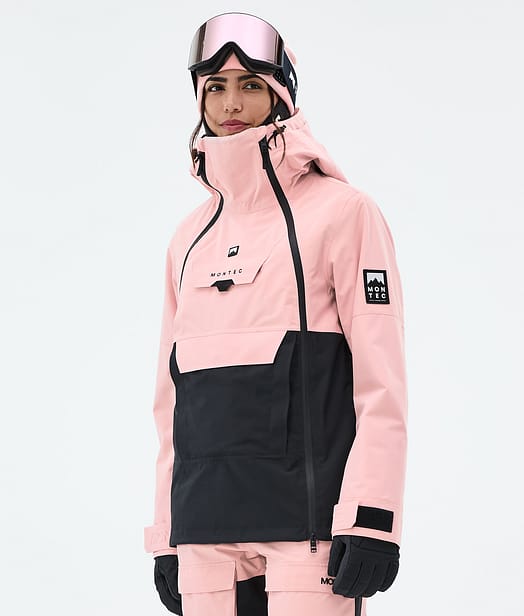 Montec Doom W Skijakke Dame Soft Pink/Black