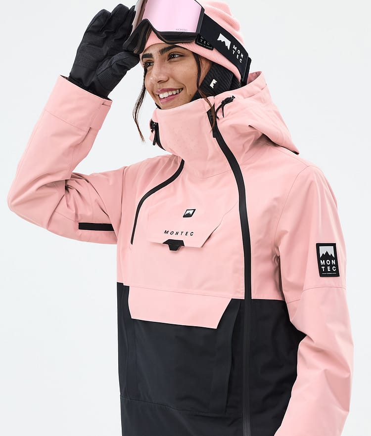Montec Doom W Snowboardjakke Dame Soft Pink/Black Renewed, Bilde 2 av 11