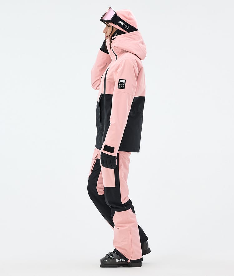 Montec Doom W Skijakke Dame Soft Pink/Black, Bilde 4 av 11