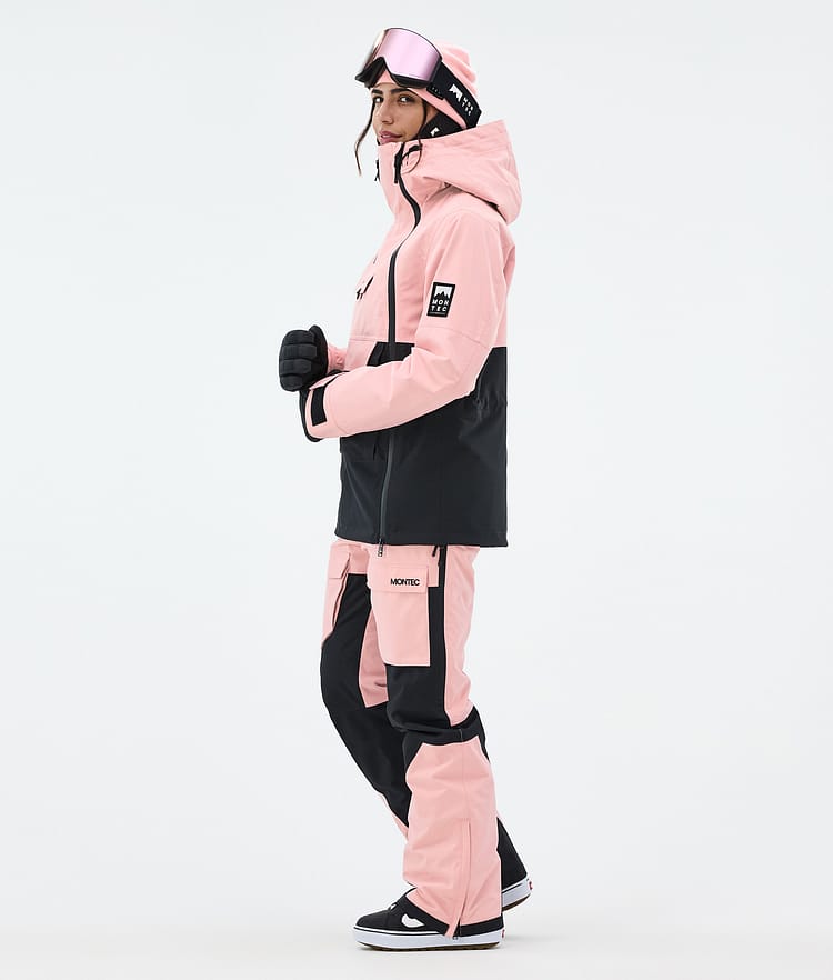 Montec Doom W Snowboardjakke Dame Soft Pink/Black Renewed, Bilde 4 av 11