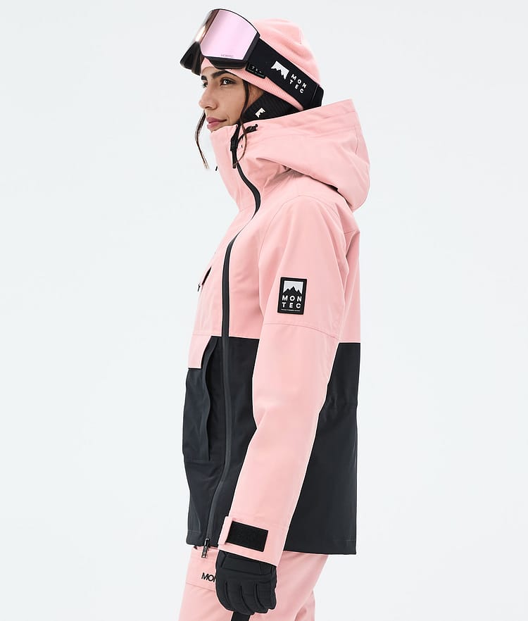 Montec Doom W Snowboardjakke Dame Soft Pink/Black Renewed, Bilde 6 av 11