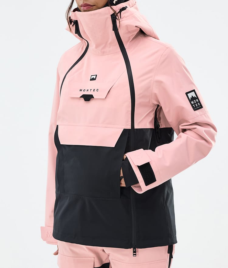 Montec Doom W Snowboardjakke Dame Soft Pink/Black Renewed, Bilde 8 av 11