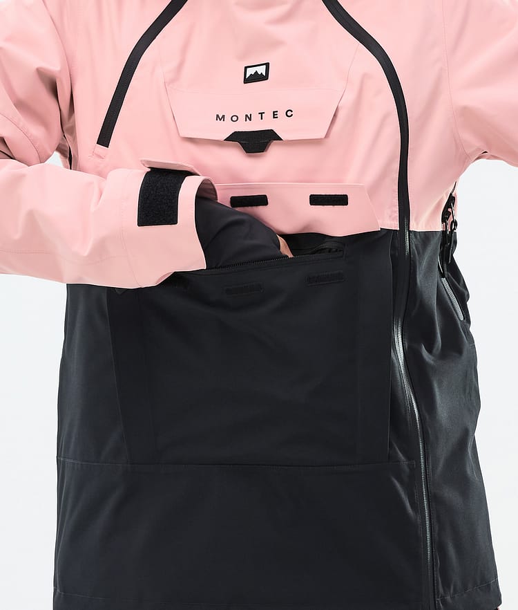 Montec Doom W Snowboardjakke Dame Soft Pink/Black Renewed, Bilde 9 av 11