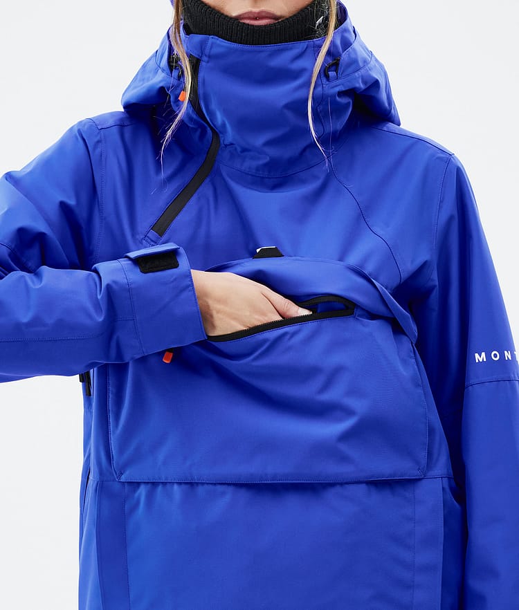 Montec Dune W Snowboardjakke Dame Cobalt Blue