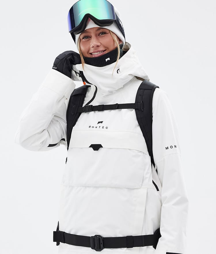 Montec Dune W Snowboardjakke Dame Old White Renewed, Bilde 2 av 9