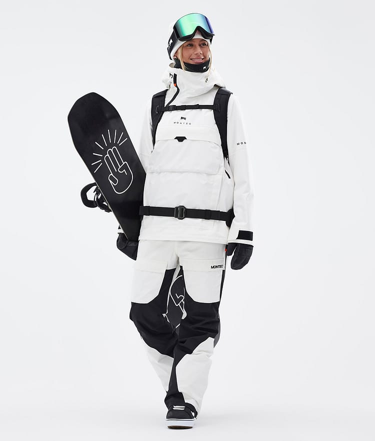 Montec Dune W Snowboardjakke Dame Old White Renewed, Bilde 3 av 9