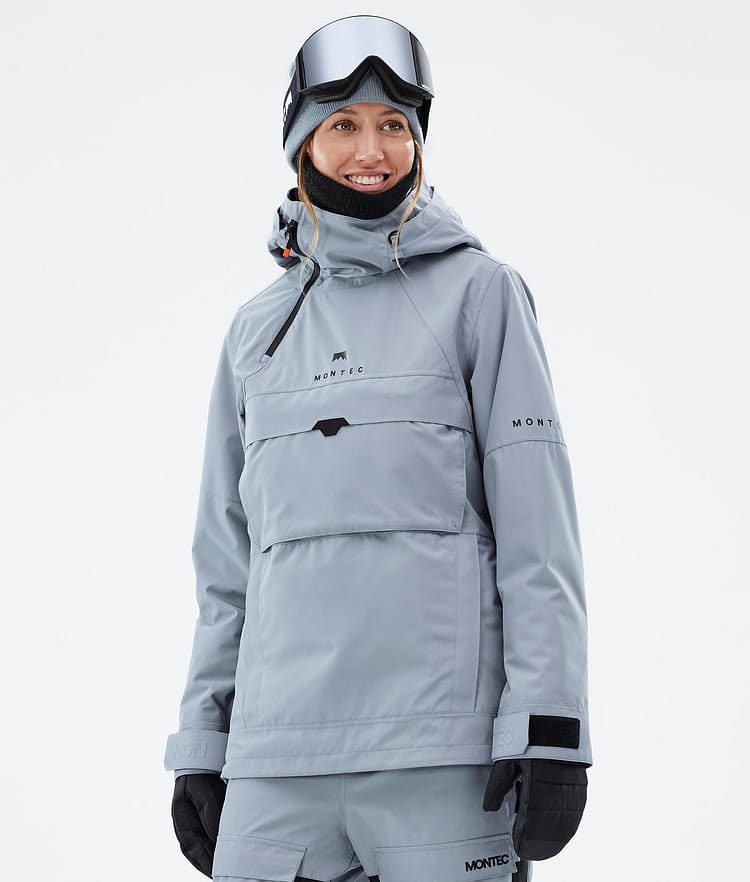 Montec Dune W Snowboardjakke Dame Soft Blue