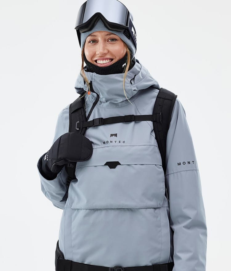 Montec Dune W Snowboardjakke Dame Soft Blue