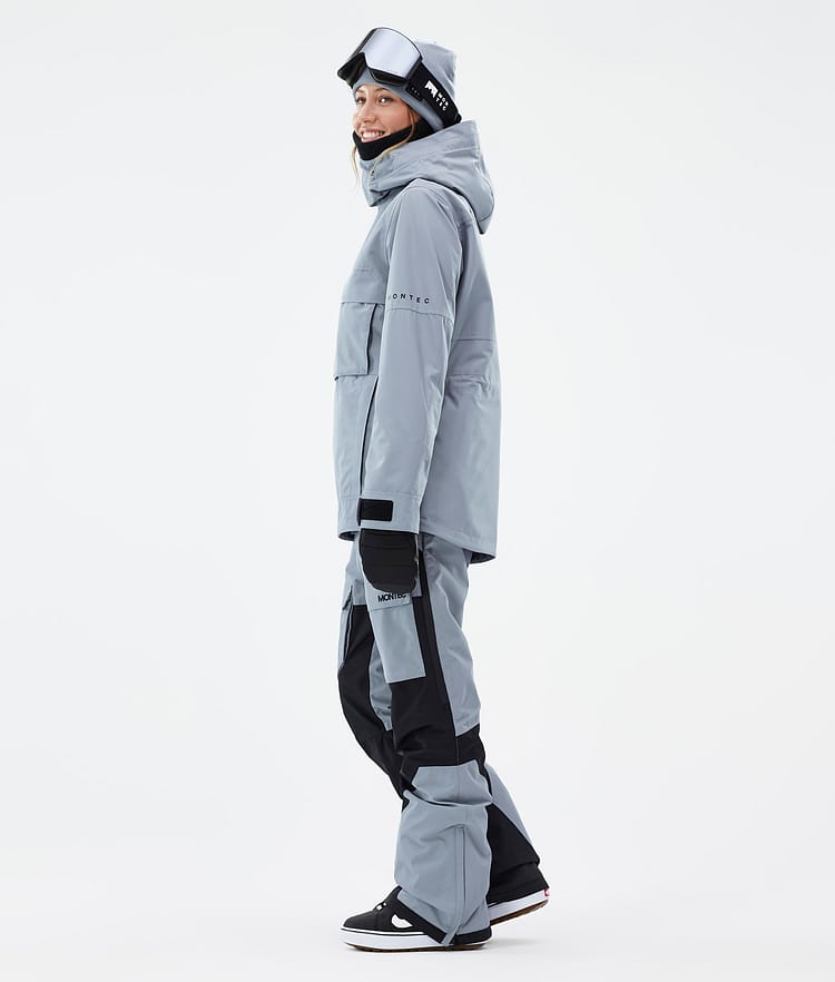 Montec Dune W Snowboardjakke Dame Soft Blue, Bilde 4 av 9