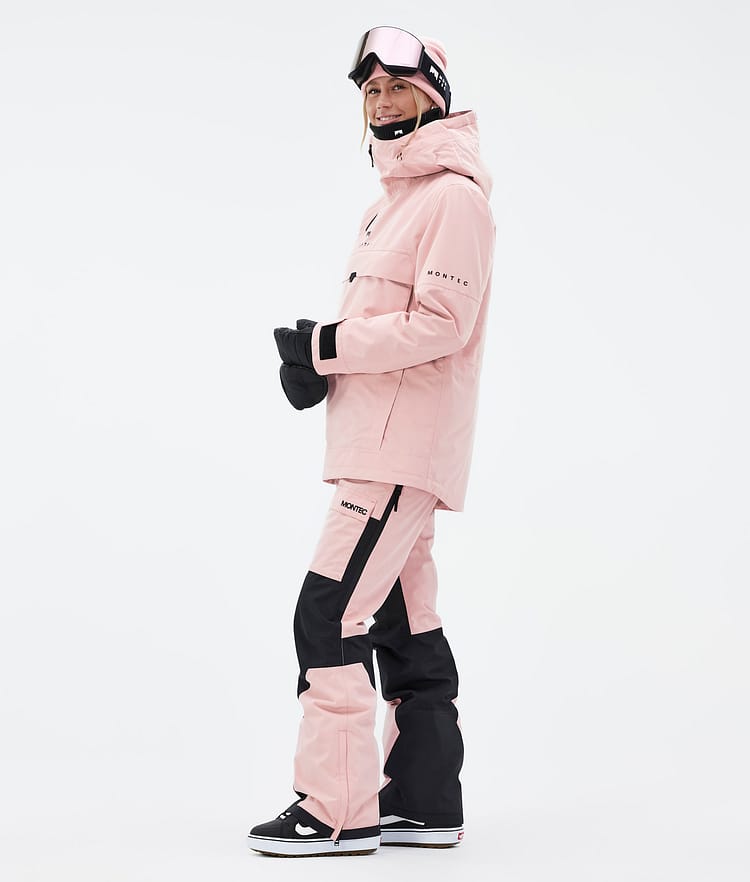 Montec Dune W Snowboardjakke Dame Soft Pink