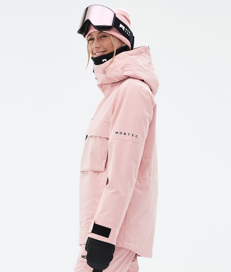 Montec Dune W Snowboardjakke Dame Soft Pink