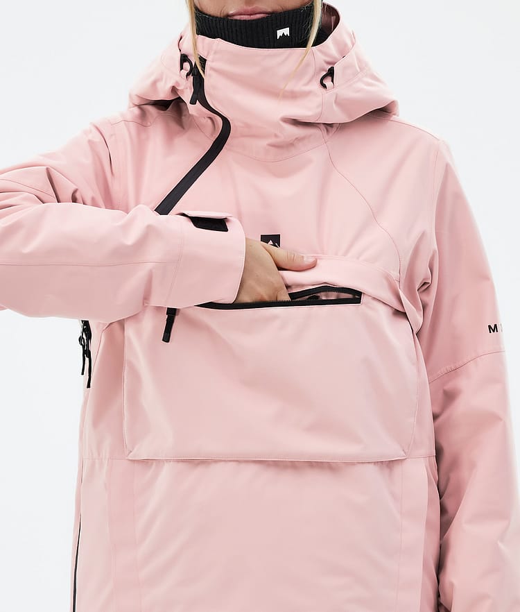 Montec Dune W Snowboardjakke Dame Soft Pink