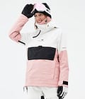 Montec Dune W Snowboardjakke Dame Old White/Black/Soft Pink