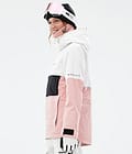 Montec Dune W Skijakke Dame Old White/Black/Soft Pink, Bilde 6 av 9
