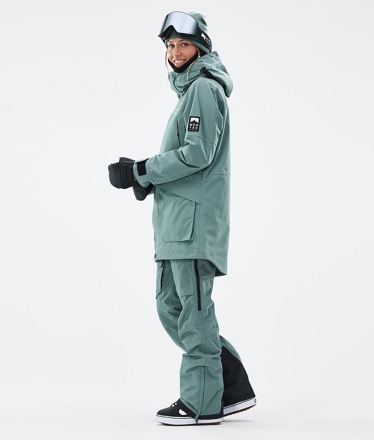 Montec Virago W Snowboardjakke Dame Atlantic Renewed, Bilde 4 av 10