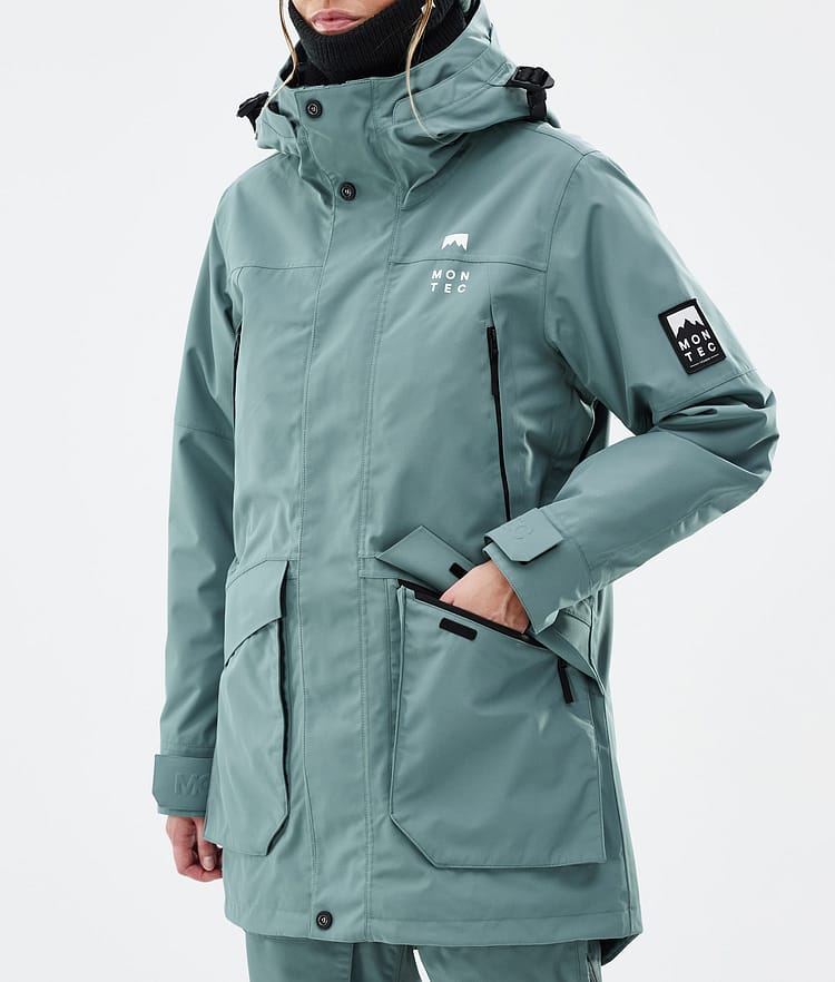 Montec Virago W Snowboardjakke Dame Atlantic Renewed, Bilde 8 av 10