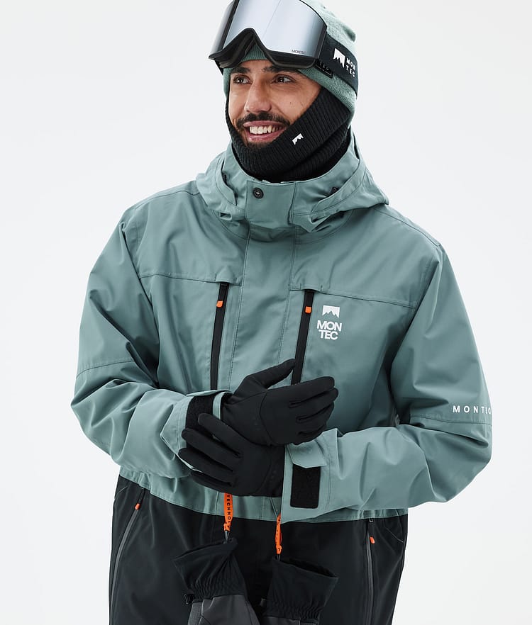 Montec Fawk Snowboardjakke Herre Atlantic/Black Renewed, Bilde 2 av 10