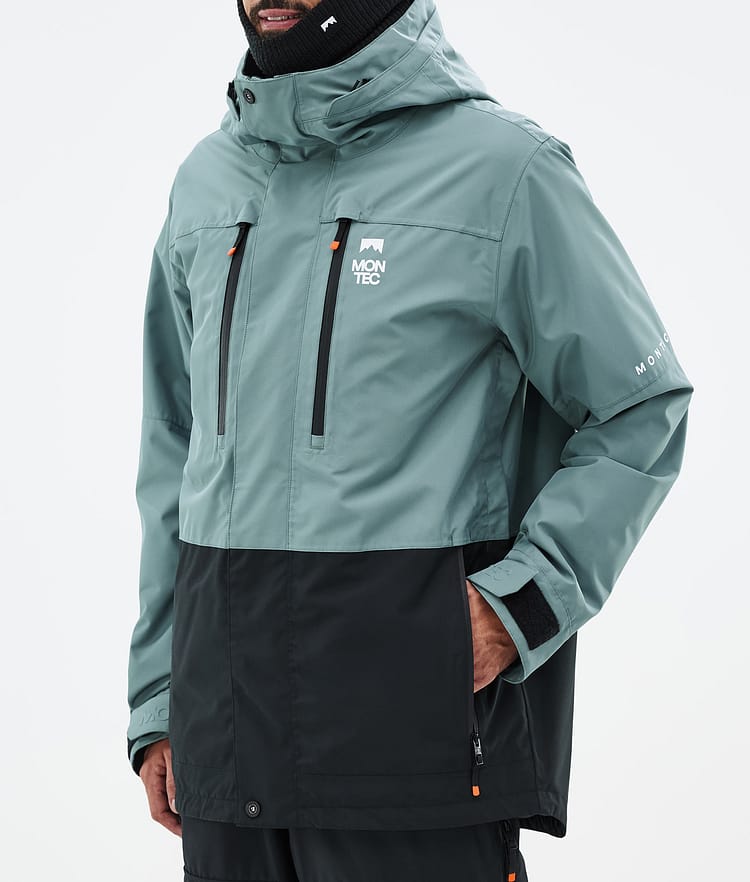 Montec Fawk Snowboardjakke Herre Atlantic/Black Renewed, Bilde 8 av 10