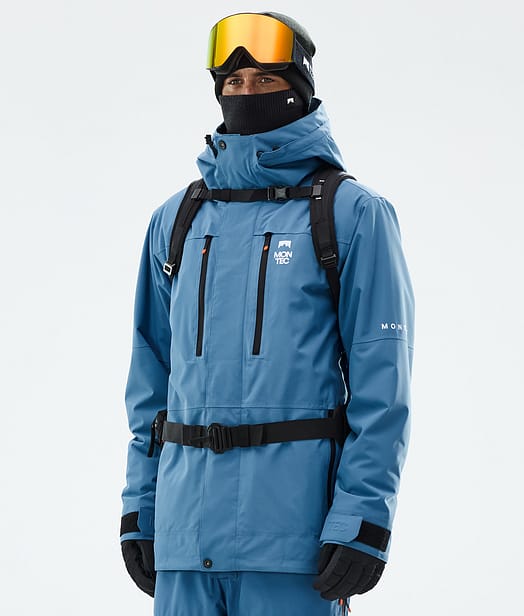Montec Fawk Snowboardjakke Herre Blue Steel