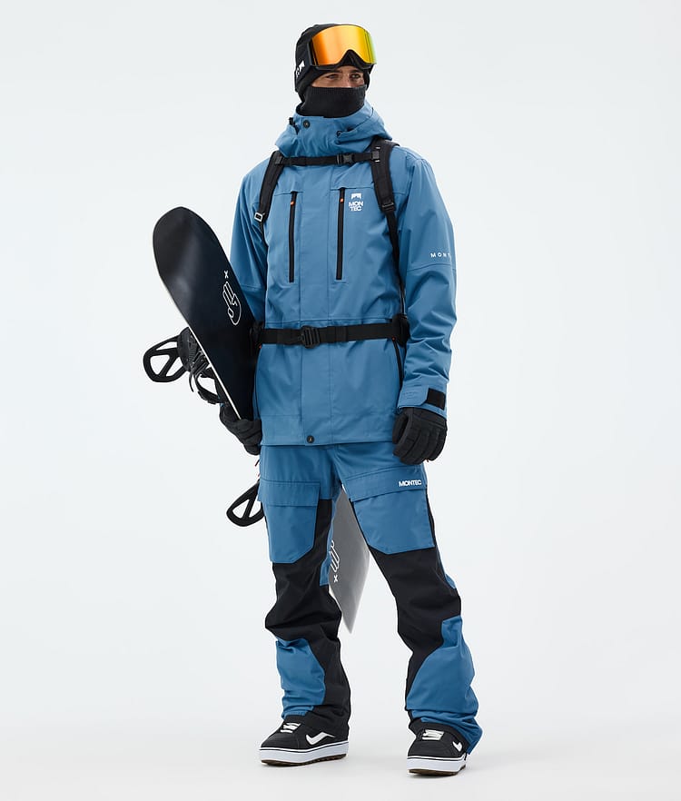 Montec Fawk Snowboardjakke Herre Blue Steel, Bilde 3 av 11