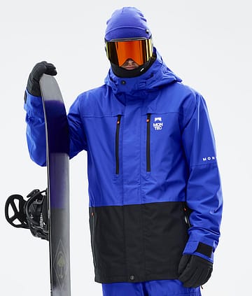 Montec Fawk Snowboardjakke Cobalt Blue/Black