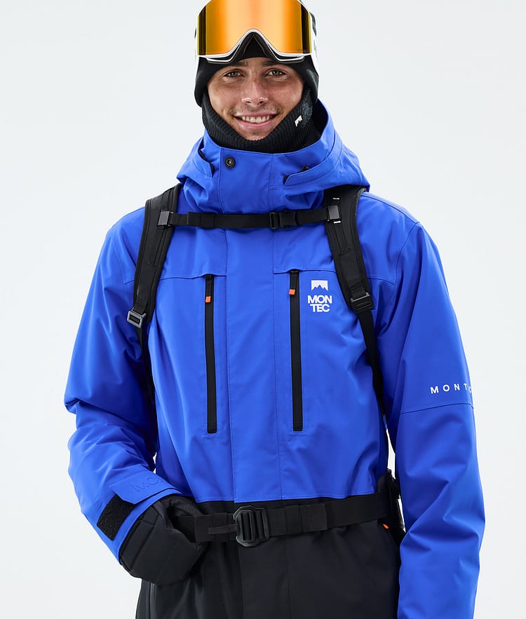 Montec Fawk Snowboardjakke Herre Cobalt Blue/Black, Bilde 2 av 10