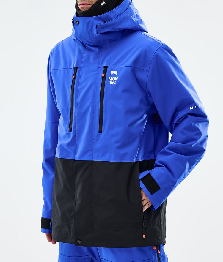 Montec Fawk Snowboardjakke Herre Cobalt Blue/Black, Bilde 8 av 10