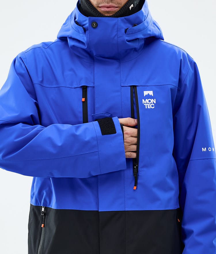 Montec Fawk Snowboardjakke Herre Cobalt Blue/Black, Bilde 9 av 10