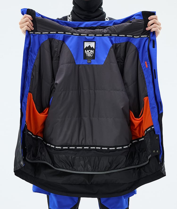 Montec Fawk Snowboardjakke Herre Cobalt Blue/Black, Bilde 9 av 9