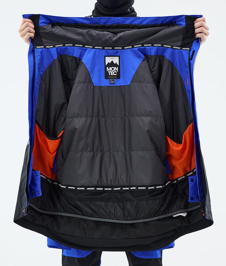 Montec Fawk Snowboardjakke Herre Cobalt Blue/Black, Bilde 10 av 10