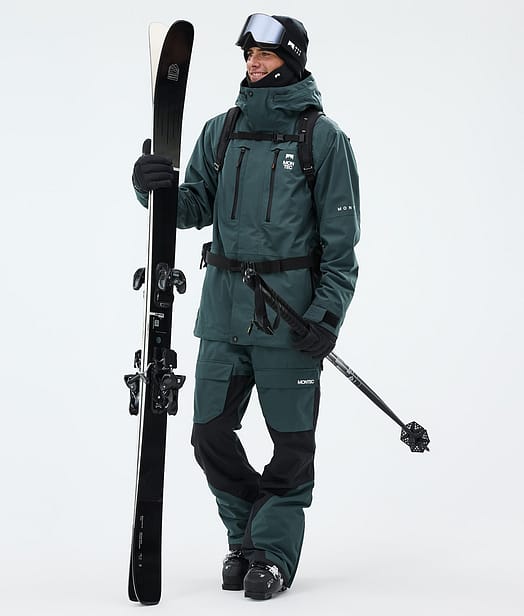Montec Fawk Skidoutfit Dark Atlantic/Black
