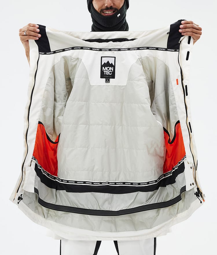 Montec Fawk Snowboardjakke Herre Old White, Bilde 10 av 10