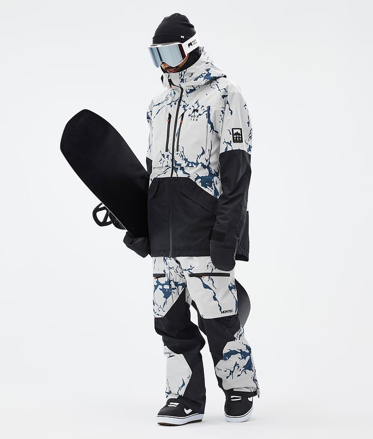 Montec Arch Snowboardjakke Herre Ice/Black Renewed, Bilde 3 av 10