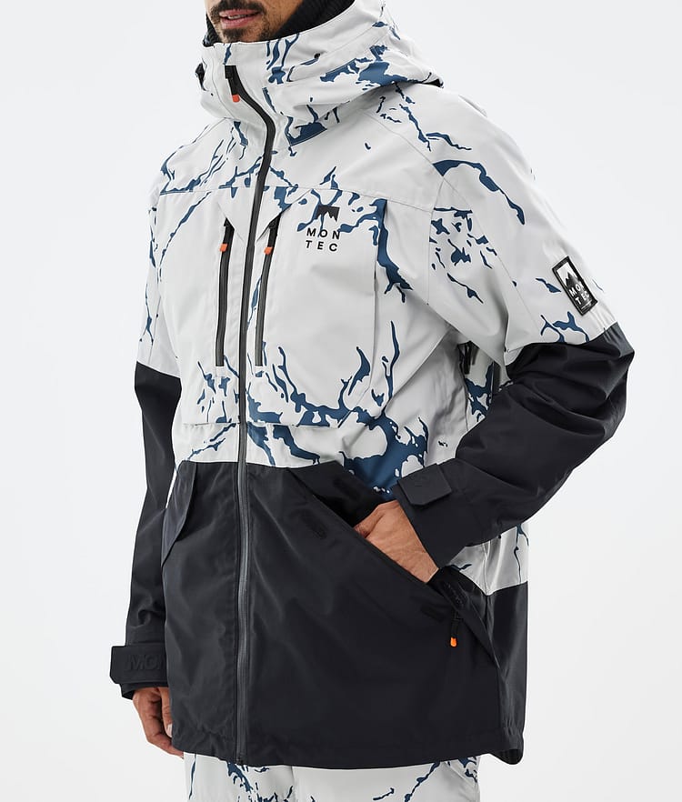 Montec Arch Snowboardjakke Herre Ice/Black Renewed, Bilde 8 av 10
