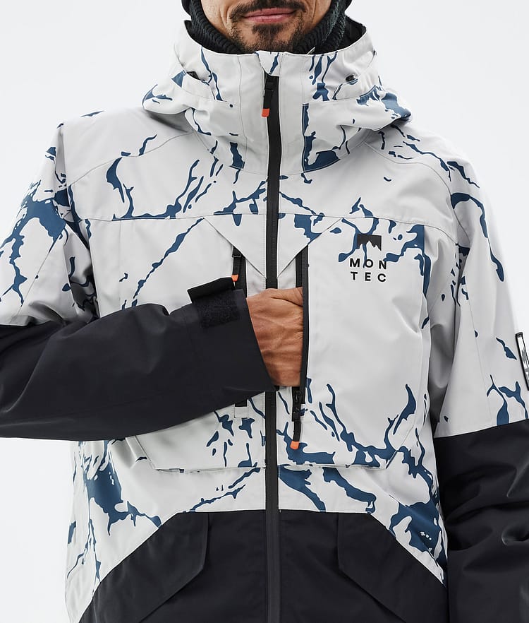 Montec Arch Snowboardjakke Herre Ice/Black Renewed, Bilde 9 av 10