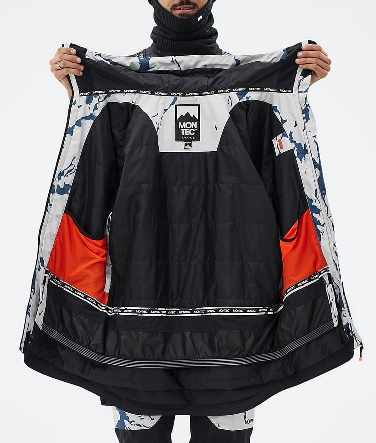 Montec Arch Snowboardjakke Herre Ice/Black Renewed, Bilde 10 av 10