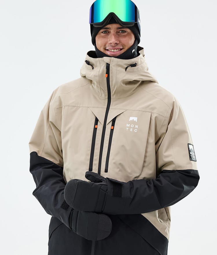 Montec Arch Snowboardjakke Herre Sand/Black Renewed, Bilde 2 av 10