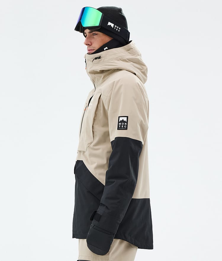 Montec Arch Snowboardjakke Herre Sand/Black Renewed, Bilde 6 av 10