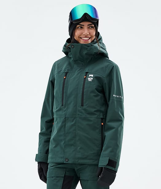 Montec Fawk W Snowboardjakke Dame Dark Atlantic