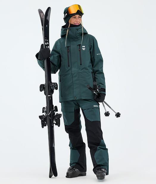 Montec Fawk W Skidoutfit Dark Atlantic/Black