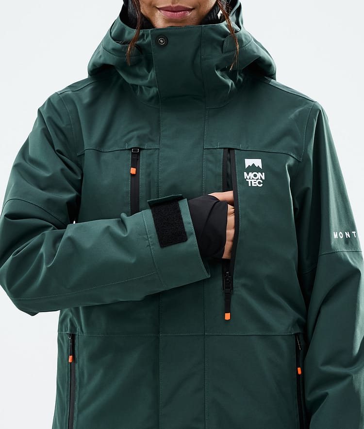 Montec Fawk W Snowboardjakke Dame Dark Atlantic Renewed, Bilde 9 av 10